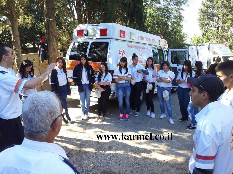 תושבי כפרי הכרמל בואו להתנדב במד